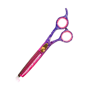 Ciseaux à effiler professionnels de 5,5 pouces les plus vendus – Excellent rapport qualité-prix, manche en acier inoxydable, outil de coupe de cheveux - Product Image 5