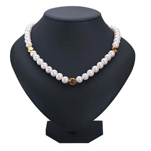 Collar Corto de Moda con Cuentas de Zhuji Jewelry, Cadena de Clavícula Personalizada con Perlas de Agua Dulce, Cadenas Finas de Celebridades de Internet - Product Image 5