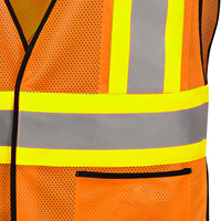 Chaleco de Seguridad Reflectante de Alta Visibilidad, Chaqueta de Trabajo Transpirable, Uniforme Industrial, Logotipo Personalizado Serigrafiado, Unisex