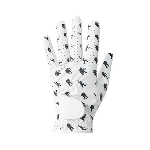 Guantes de Golf de Piel Cabretta Blanca de Lujo para Mano Derecha, Correa de Muñeca Ajustable, Agarre Firme, Transpirables, para Deportes y Actividades al Aire Libre - Product Image 1