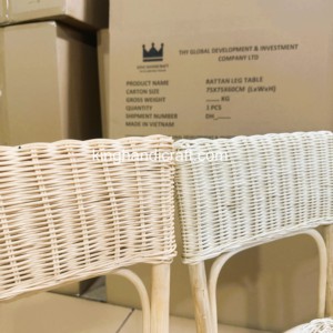 Sillas Infantiles de Ratán Hechas a Mano de Grado Comercial para Alquiler de Eventos, Muebles para Fiestas, Mimbre Natural, Fábrica OEM - Product Image 2