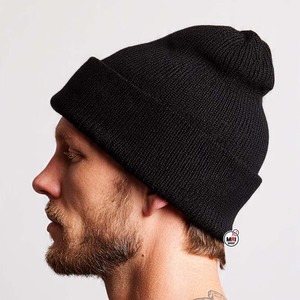 Manufacturers High Quality 100 Acrylic Custom Logo Solid Color Hat Unisex <b>Winter</b> Knitted Trendy Wholesale Casual Style Beanies - Product Image 3