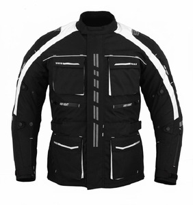 Chaqueta de Motociclismo para Hombre Personalizada OEM |   Chaqueta Textil Transpirable e Impermeable de BURAQ MMA SPORTS - Product Image 1