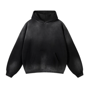 Vente en gros de sweats à capuche pour hommes en coton 100% - Fournisseur direct d'usine - Échantillon gratuit - Vêtements pour hommes - Streetwear - Sweat à capuche oversize pour hommes - Product Image 1