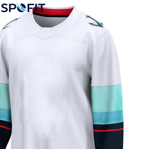 Jersey de Hockey sobre Hielo Profesional Personalizado, Transpirable, que Absorbe la Humedad, Uniforme de Hockey Sublimado con Logotipo del Equipo Personalizado - Product Image 3