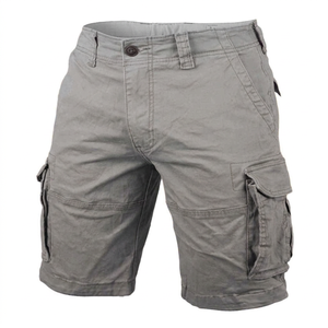 Custom Canvas <b>Woven</b> Mid Waist Cargo <b>Shorts</b> with Zipper Fly Quick Dry Breathable Knee Length for <b>Men</b> Hot Sale - Product Image 5