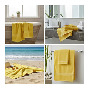 Highest Selling Ultimate Quality Modern Style Polycotton Quick-Dry Reusable <b>Bath</b> <b>Towels</b> for Genuine Wholesale Purchasers - Product Image 1