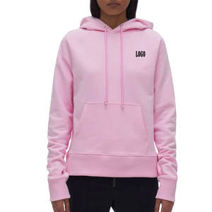 เสื้อฮู้ดดี้ผู้หญิงทรงหลวมใส่สบาย ดีไซน์แขนยาว รุ่น 2026 ผลิตจากผ้าฟลีซเนื้อนุ่ม พร้อมกระเป๋าจิงโจ้ เหมาะสำหรับใส่ในชีวิตประจำวัน - Product Image 1