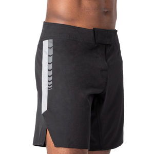 Men's Solid <b>Black</b> <b>Board</b> Shorts Mid Waist Elastic Quick Dry Casual Swimwear - Product Image 4