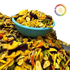 Tecnología de Fritura al Vacío, Chips de Frutas y Verduras Mixtas Secas VF, Empaque a Granel - Product Image 1