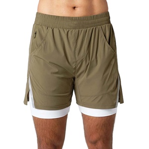 Pantalones Cortos Deportivos de Secado Rápido para Hombre 2025, Pantalones Cortos para Correr, Trotar, Entrenar, Gimnasio, Ligeros, Transpirables, 100% Algodón - Product Image 1