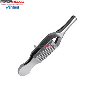 คีมหนีบหลอดเลือด Dieffenbach Bulldog Clamp ขนาด 1.5 นิ้ว แบบตรง ไม่ทำให้เกิดการบาดเจ็บ คีมหนีบหลอดเลือดสำหรับผ่าตัด ทำจากสแตนเลสสตีล ชุดเครื่องมือความแม่นยำสูง - Product Image 4