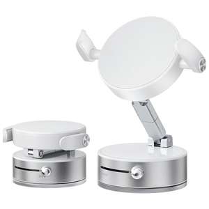 ที่ยึดโทรศัพท์แม่เหล็ก หมุนได้ 360 องศา ปรับได้ พับเก็บได้ ติดตั้งในรถยนต์ พร้อมระบบดูดสูญญากาศ สำหรับสมาร์ทโฟน - Product Image 1