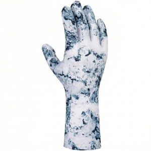 Guantes de Pesca de Neopreno con Estampado por Sublimación, Impermeables, Compatibles con Pantalla Táctil, Unisex, para Todas las Estaciones, Azul Claro Gris - Product Image 6