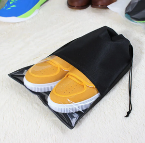 Sac à cordon numérique non tissé écologique et recyclable pour chaussures, vêtements, emballage de fourrure, options de vente en gros, utilisation pour le shopping CENPLAS - Product Image 4