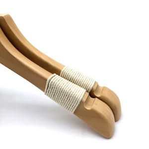 Perchas de madera para ropa, antideslizantes, con logotipos personalizables, precios asequibles, excelente calidad, diseño moderno. - Product Image 3