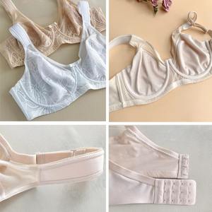 Comfy Minimizer <b>Bras</b> OEM Factory <b>Low</b> MOQ BBW Full Cup Push-Up Underwire U-<b>Back</b> Custom Logo Super Plus Size Sexy Embroidery - Product Image 6