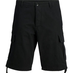 Men's 100% Cotton Summer Vintage Camo <b>Cargo</b> Overalls Eco-Friendly Quick Dry Breathable High Waist Washed Patchwork Shorts - Product Image 4
