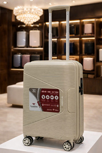 Luxury PP Material Durable Hard Shell Travel Suitcase TSA <b>Lock</b> 360 Spinner <b>Wheel</b> Luggage USB Charging Port Large Capacity - Product Image 4