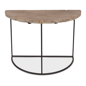 Table basse en bois de style industriel moderne avec structure en fer, design emboîtable, écologique, meubles décoratifs pour salon - Product Image 2