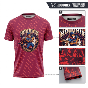 OEM Baseball Shooting <b>Shirts</b> <b>Men's</b> Women's Youth Custom Team Colors Logo Athletic Training Top Sportswear Supplier China Factory - Product Image 6