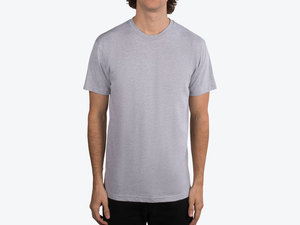 Camiseta de Algodón Azul Rey para Hombre, Venta al por Mayor, Camiseta de Jersey Premium Inspirada en Next Level Apparel, Cuello Redondo de Algodón Peinado Suave - Product Image 6