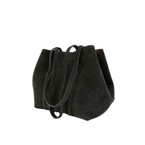 Natural <b>Black</b> Buffalo Leather Handbags American Style Women's Fashion Waterproof Large Capacity Eco-Friendly Trending Shopping - Product Image 1