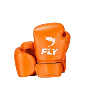 ถุงมือชกมวยเด็ก Red Fly Kids Superloop ระดับมืออาชีพ ผลิตตามสั่ง คุณภาพสูง หนังแท้ ปิดแบบตีนตุ๊กแก รับออกแบบโลโก้ OEM - Product Image 3