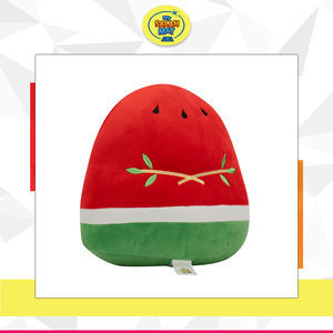 Grande quantité de jouets islamiques pour les cadeaux de l'Aïd et du Ramadan - Coussin en peluche doux en forme de pastèque de 30 cm pour enfants - Product Image 3