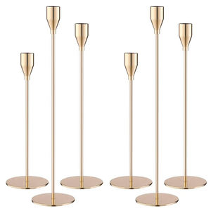 Hot Sale Handcrafted <b>Brass</b> <b>Candle</b> <b>Sticks</b> Traditional Metal <b>Candle</b> Holders for Home Decor Restaurant Hotel and Festive Decoration - Product Image 1