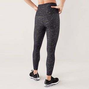 Women's Gym <b>Leggings</b> <b>with</b> Side <b>Pockets</b> Running Yoga Pants - Product Image 2