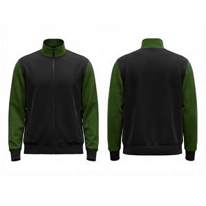 Vêtements d'équipe personnalisés, veste à fermeture éclair intégrale par sublimation, service OEM, chaude, respirante, séchage rapide |   Tailles Hommes Femmes Jeunes |   Veste d'entraînement - Product Image 1