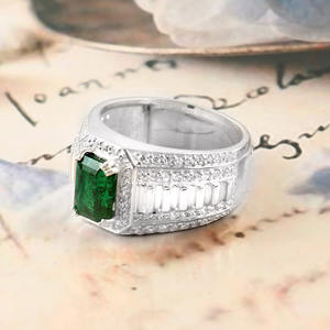 Anillo de Plata de Ley 925 para Hombre, Joyería de Lujo Hecha a Mano, Anillo Vintage para Boda, Compromiso o Regalo - Product Image 3