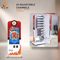 Distributeur automatique de cartes TCG Reyeah Pokemooned avec écran tactile de 43 pouces, SDK, paiement sans espèces, graphismes personnalisés, pour les centres commerciaux et les salles de jeux
