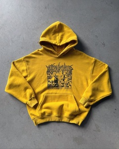 เสื้อฮู้ดดี้โอเวอร์ไซส์ผู้ชายแบบสั่งทำพิเศษ ลายกราฟิกวินเทจปี 1998 ผ้าฝ้ายฟลีซหนานุ่ม สไตล์สตรีทแวร์ รับผลิตแบบ OEM ODM - Product Image 6