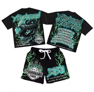 Camiseta Deportiva para Hombre, de Secado Rápido, Poliéster/Algodón, con Serigrafía, Tejido Formal, Personalizada, para Gimnasio, Entrenamiento y Fitness, Superventas - Product Image 1