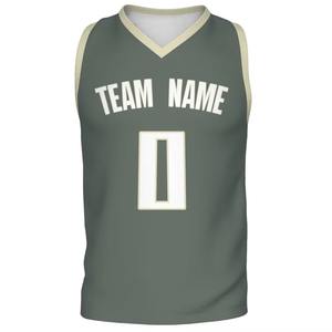 Maillot de basket-ball personnalisé de qualité supérieure, logo d'équipe, respirant, été, 100% polyester, coupe ajustée, sans manches, imprimé - Product Image 2