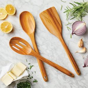 Hot Selling Handmade <b>Wooden</b> Cutlery <b>Sets</b> for Home Decorations Best Quality Good Selling <b>Wooden</b> Slotted <b>Spoon</b> for Kitchenware - Product Image 2