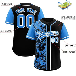 Maillot de baseball en polyester respirant à séchage rapide pour hommes, personnalisable en gros, avec impression par sublimation, fabrication OEM disponible - Product Image 4