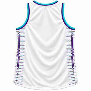 Maillot de basket-ball sur mesure de haute qualité avec matériaux de qualité supérieure, couleurs, taille et logo personnalisés, maillot de basket-ball pour hommes - Product Image 3
