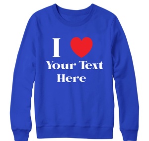 Sweat-shirt personnalisé avec votre texte - Product Image 5