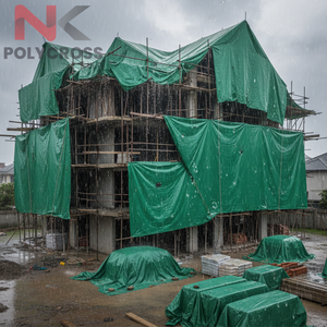 Bâche de protection anti-poussière pour travaux de rénovation et construction, idéale pour projets de peinture et mobilier - Product Image 6