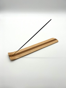 Wooden Temple Incense Holder Handcrafted Stick <b>Burner</b> Ash Catcher for Prayer Meditation and Spiritual Use - Product Image 6