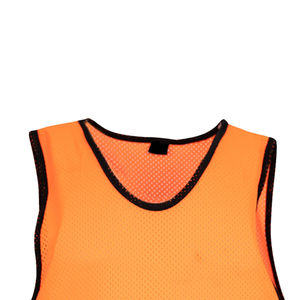 Chalecos deportivos personalizables, transpirables, de fútbol, reversibles, con diferentes números, de malla. - Product Image 3