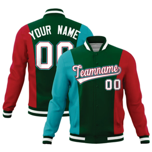 High Quality Unisex Varsity Woolen Puffer Jacket Winter <b>Heated</b> Breathable Silk Shell Embroidery Design Coated Processing - Product Image 4