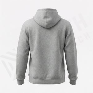 Sudadera con capucha extragrande personalizada y elegante para hombre, diseño vintage lavado con bolsillo frontal, cómoda sudadera con capucha personalizada para invierno. - Product Image 2