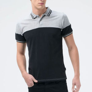 Camiseta Polo para Hombre con Diseño Único de Dos Tonos y Bloques de Color para un Look Moderno, Fácil de Lavar, Corte Regular, para Uso Diario - Product Image 5