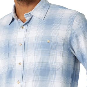Chemise en flanelle épaisse, tissu brossé, toucher doux, coutures robustes, coupe moderne ajustée, idéale pour la superposition automne-hiver - Product Image 4