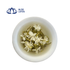 Bourgeons de fleurs de jasmin séchés du Vietnam, lotus bleu, tige verte, blanc Ha Giang, durée de conservation de 24 mois, décoration de centre de table, modèle Dylan - Product Image 1