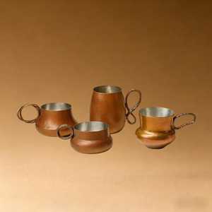 Mug en cuivre pur à 100 %, qualité supérieure, luxueux, fait main, martelé, idéal pour les boissons chaudes, mug Moscow Mule en cuivre, meilleure vente. - Product Image 2